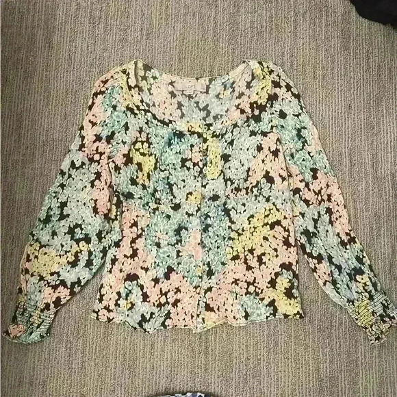 SP LOFT FLORAL TOP - Picture 3 of 7